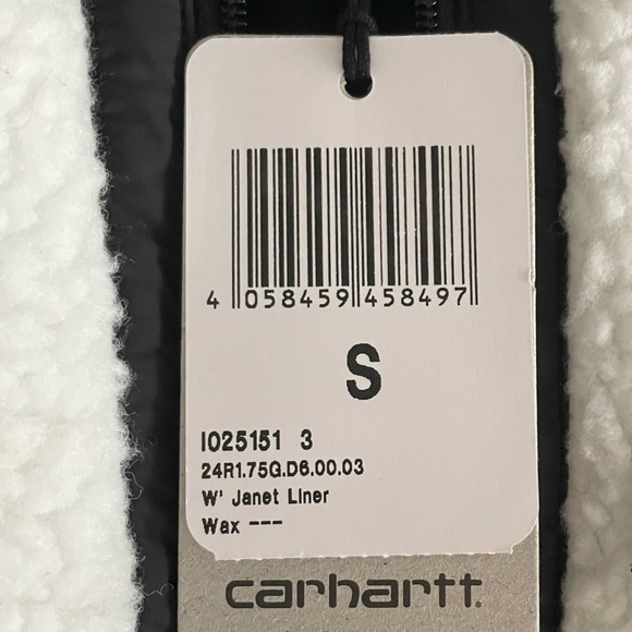 Carhartt Work In Progress White Janet Liner Jacket - Picture 2 of 3